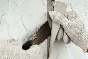 Демонтаж обоев со стен (с подготовкой)